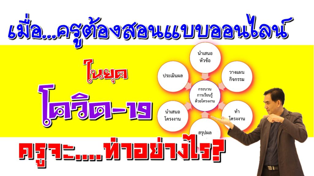 เมื่อ…ครูต้องสอนแบบออนไลน์